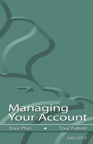 Managing Your Account; Your Plan - Your Future
