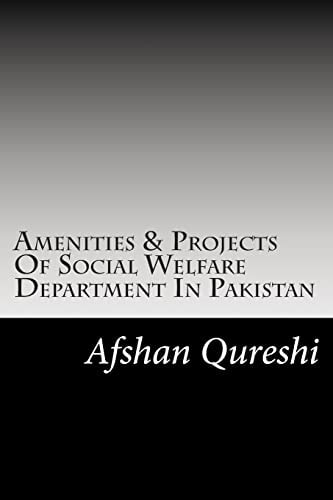Amenities and Projects of Social Welfare Department in Pakistan