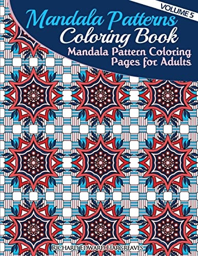 Mandala Pattern Coloring Pages for Adults Mandalas to Color
