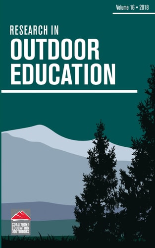 Research in Outdoor Education Volume 16