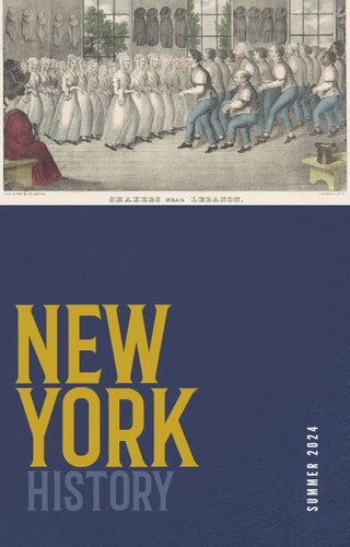 New York History, Volume 105, Number 1 Summer 2024
