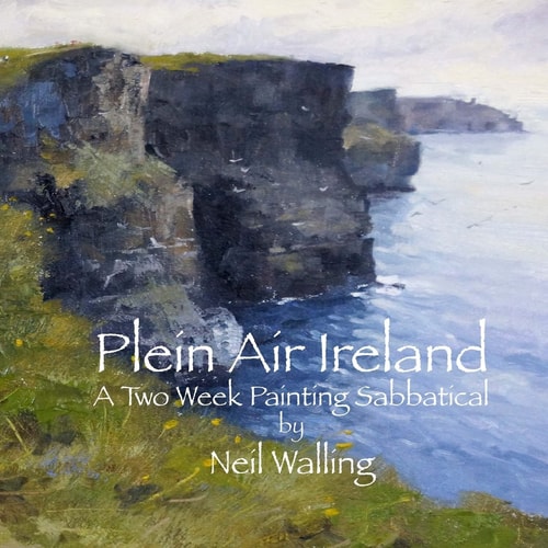 Plein Air Ireland Painting in County Clare