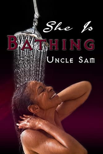 She is Bathing