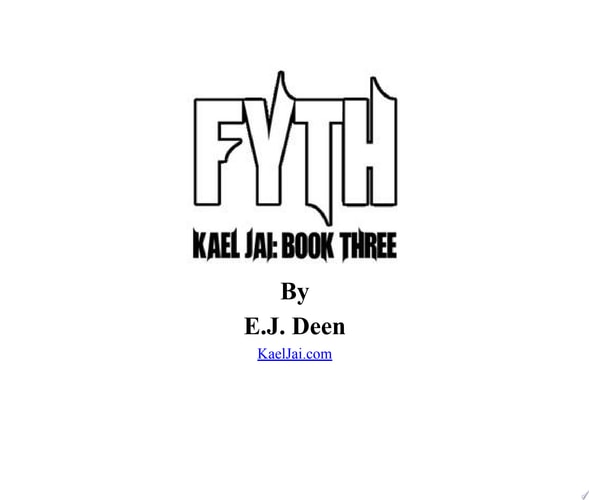 Fyth ☄️ (Kael Jai: Book Three)