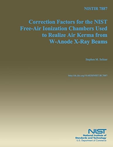 Correction Factors for the NIST Free-Air Ionization Chambers Used to Realize Air Kerma from W-Anode X-Ray Beams