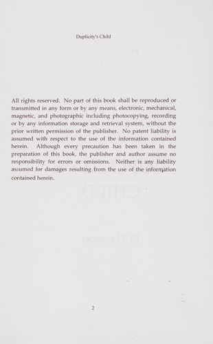 Duplicity's Child A Mace Franklyn Mystery