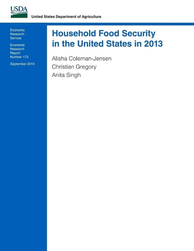 Household Food Security in the United States In 2013