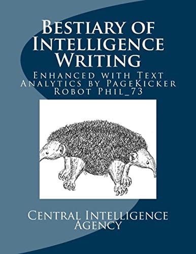 Bestiary of Intelligence Writing Enhanced with Text Analytics by PageKicker Robot Phil_73