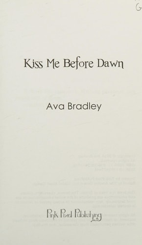 Kiss Me Before Dawn