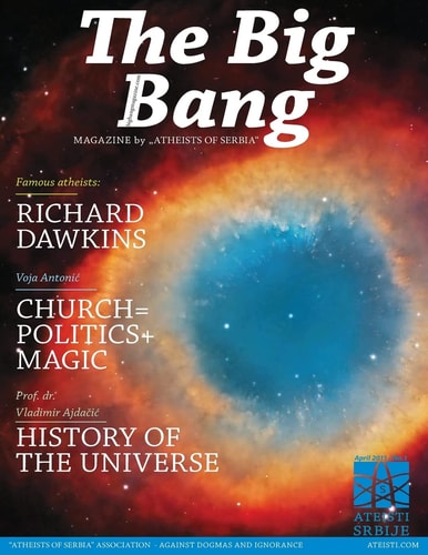 The Big Bang 1 Magazine by Atheists of Serbia