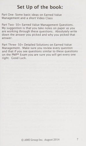 How to Get Every Earned Value Question Right on the Pmp(r) Exam 50+ Pmp(r) Exam Prep Sample Questions and Solutions on Earned Value Management (Evm)