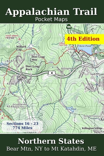 Appalachian Trail Pocket Maps - Northern States
