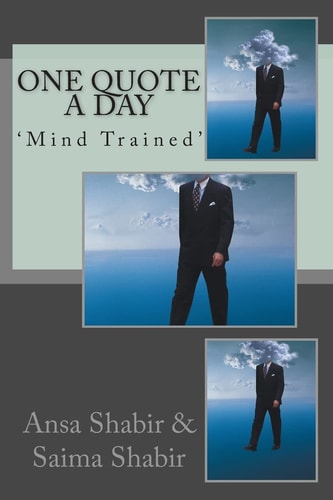 One Quote a Day 'Mind Trained'