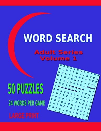 Word Search Adult Series Volume 1