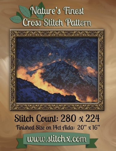Nature's Finest Cross Stitch Pattern Pattern Number 007
