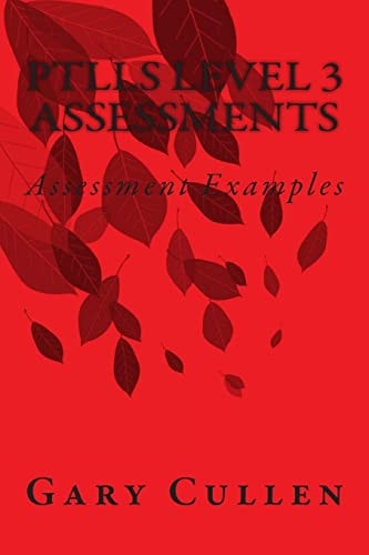 PTLLS Level 3 Assessments Assessment Examples