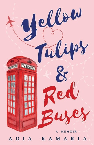 Yellow Tulips and Red Buses
