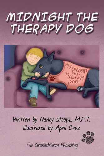 Midnight the Therapy Dog