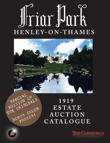 Friar Park 1919 Estate Auction Catalogue