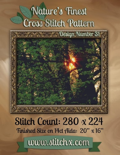 Nature's Finest Cross Stitch Pattern Design Number 31