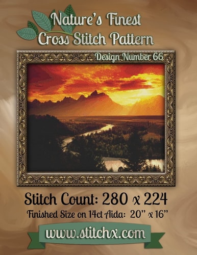 Nature's Finest Cross Stitch Pattern Design Number 66