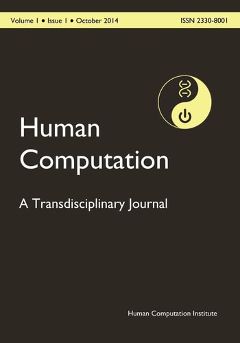 Hc2014-001-01 Human Computation, Volume 1, Issue 1