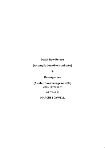 Revengeance & Death Row Rejects