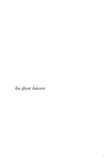 the ghost dancers: poems