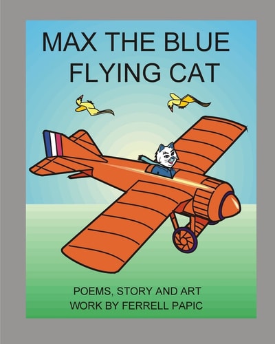 Max the Blue Flying Cat