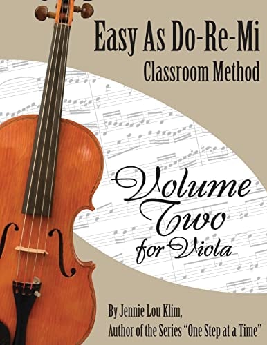 Easy As Do - Re - Mi Viola Book Two