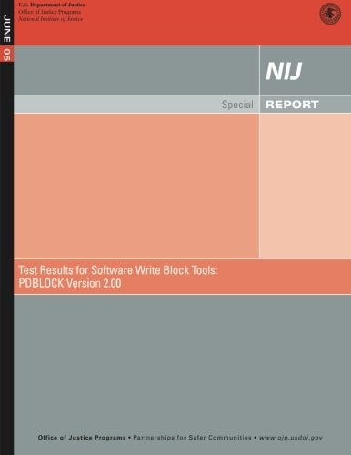 Test Results for Software Write Block Tools PDBLOCK Version 2.00