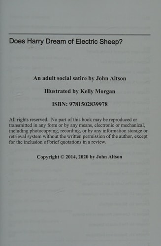 Does Harry Dream of Electric Sheep? An Adult Social Satire