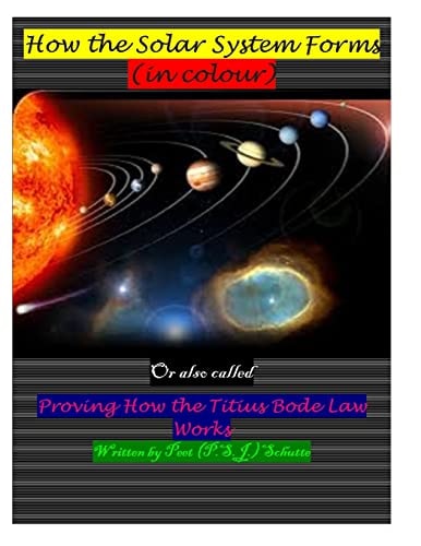 How the Solar System Forms (In Colour) Proving the Titius Bode Law Working