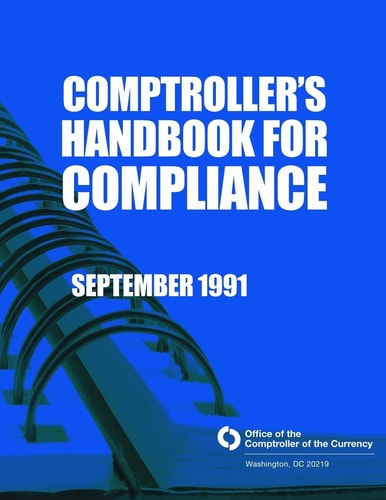 Comptrollers Handbook for Compliance