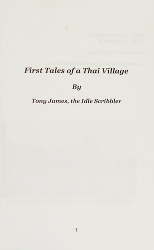 First Tales of a Thai Village