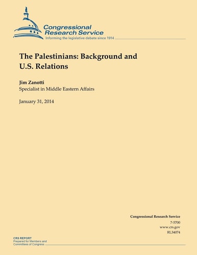 The Palestinians Background and U.S. Relations