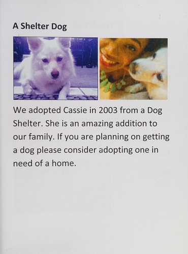 Shelter Dog A Picture Book for Children