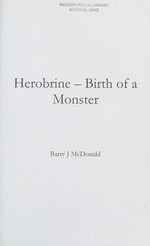 Herobrine Birth Of A Monster