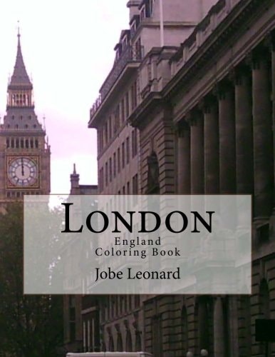 London, England Coloring Book Color Your Way Through the Streets of Historic London
