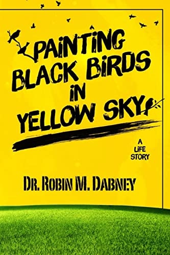 Painting Black Birds in Yellow Sky