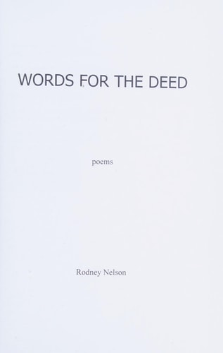 Words for the Deed
