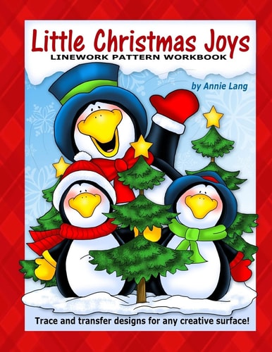Little Christmas Joys Linework Pattern Workbook