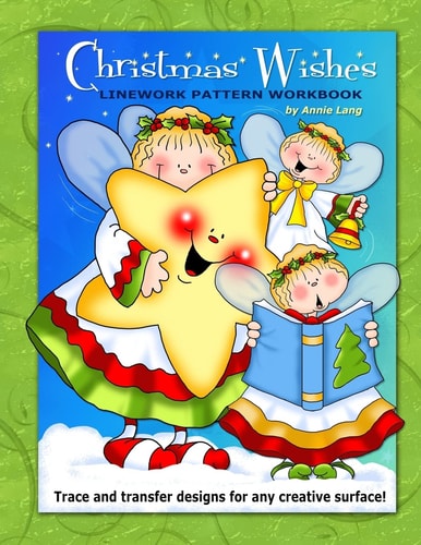 Christmas Wishes Linework Pattern Workbook
