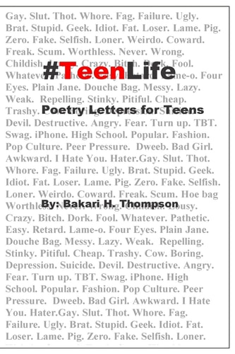 #TeenLife Poetry Letters for Teens