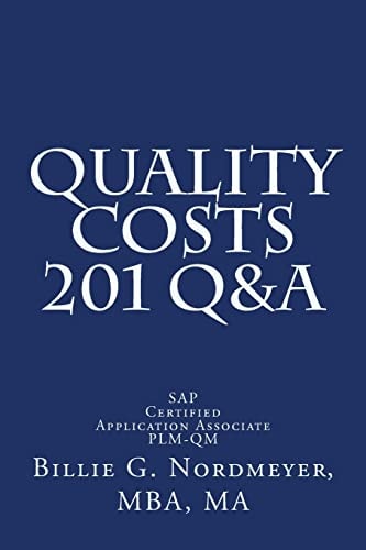 Quality Costs 201 Q&a SAP Certified Application Associate PLM-QM