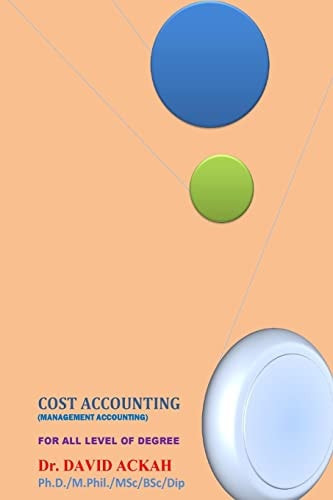 Cost Accounting Management Accounting