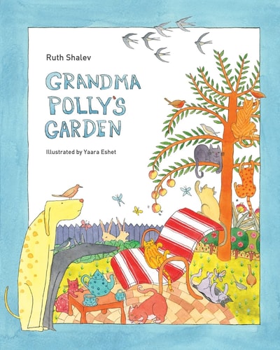 Grandma Polly's Garden - Rhyming Books for Children English-Hebrew Version