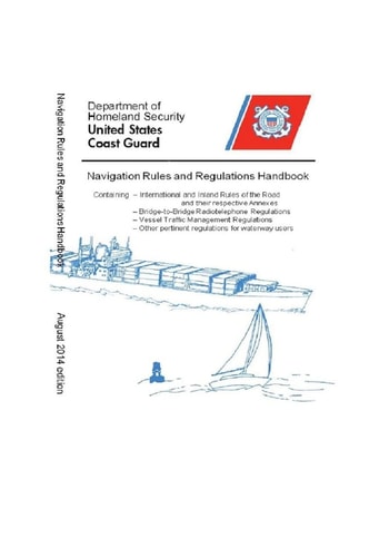 Navigation Rules & Regulations Handbook 2014 Black & White