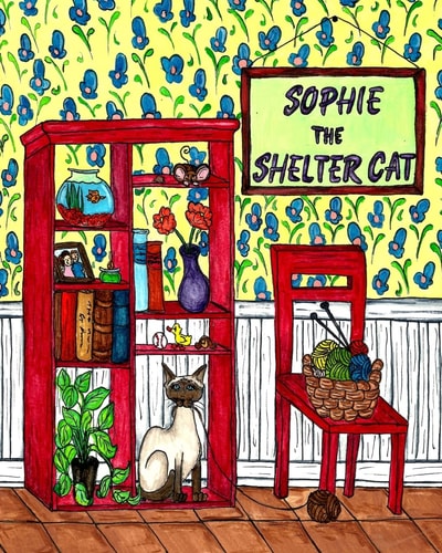 Sophie The Shelter Cat