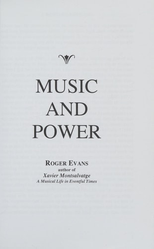 Music and Power